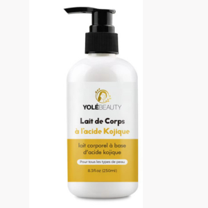 lait corps acide kojique claircissant
