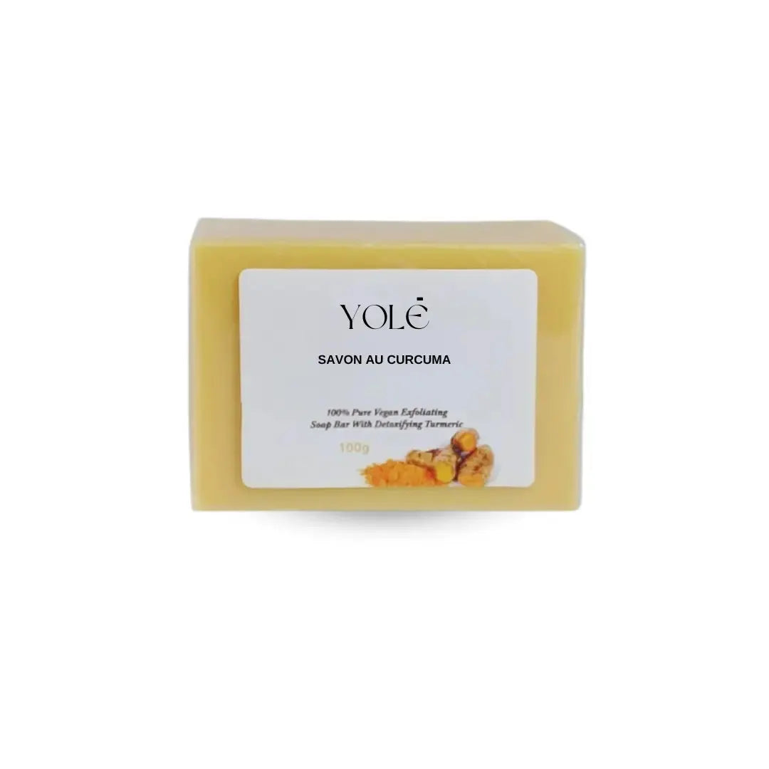 Lot de 3 Savons au curcuma hydratant