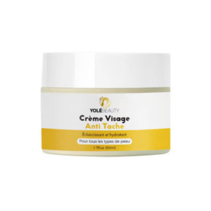 creme visage eclaircissante anti tache 