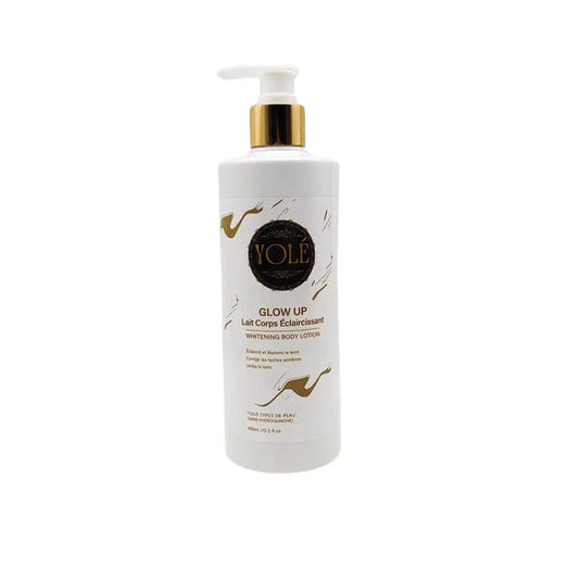 Lait corps éclaircissant gluta