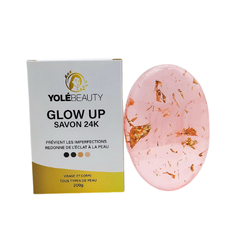 Savon 24K OR éclaircissant & anti âge visage et corps